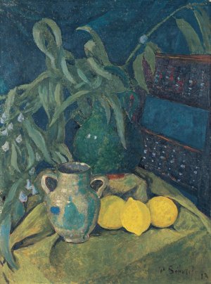 Synchronie en vert by Paul Serusier Oil Painting