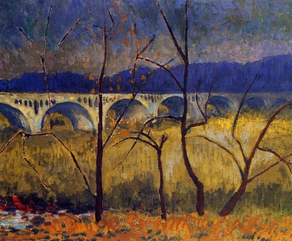 Main Product Photo of The Aqueduct Painting by Paul Serusier