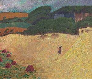 The Beach of Les Grands Sables at Le Pouldu by Paul Serusier Oil Painting