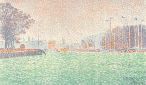 At Flushing by Paul Signac Oil Painting
