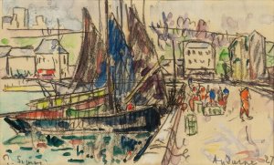 Audierne by Paul Signac Oil Painting