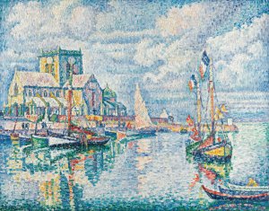 Barfleur by Paul Signac Oil Painting
