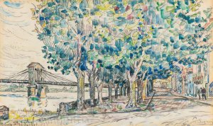Bourg-Saint-Andeol by Paul Signac Oil Painting