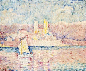 Cap d'Antibes Oil painting by Paul Signac