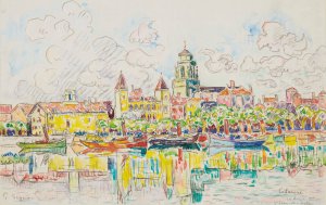 Ciboure by Paul Signac Oil Painting