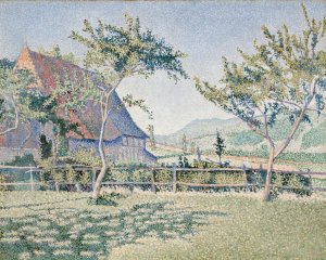 Comblat-le-Chateau, the Meadow by Paul Signac Oil Painting