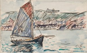 Conquet, Voilier by Paul Signac Oil Painting