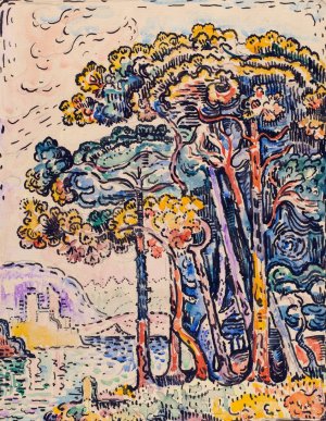 Landscape by Paul Signac Oil Painting