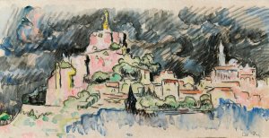 Le Puy-En-Velay, Ciel D'orage by Paul Signac Oil Painting