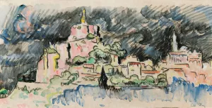 Le Puy-En-Velay, Ciel D'orage by Paul Signac Oil Painting