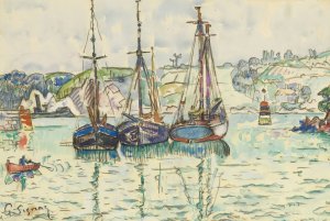 Le Trieux by Paul Signac Oil Painting
