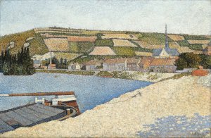 Les Andelys, Cote d'Aval by Paul Signac Oil Painting