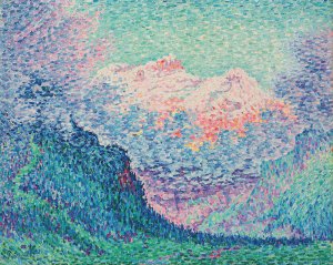 Les Diablerets by Paul Signac Oil Painting