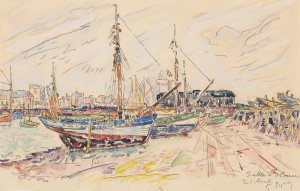 Les Sables d'Olonne by Paul Signac Oil Painting