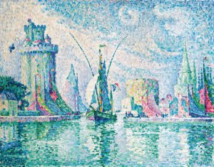 Les Tours Vertes, La Rochelle by Paul Signac Oil Painting