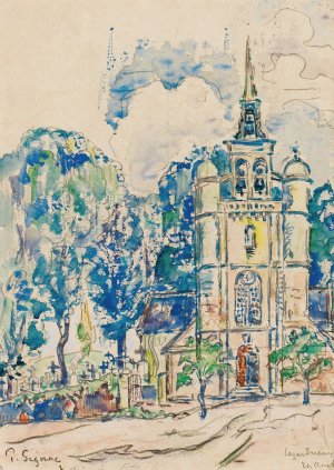 Lezardieux by Paul Signac Oil Painting