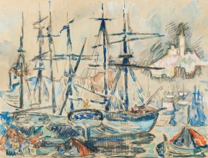 Marseille by Paul Signac Oil Painting