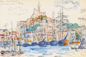 Marseilles by Paul Signac Oil Painting