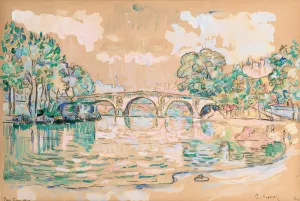 Paris, Le Pont Marie by Paul Signac Oil Painting