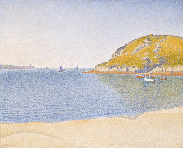 Port of Saint-Cast  by Paul Signac - Hand-Painted Oil Painting Reproduction