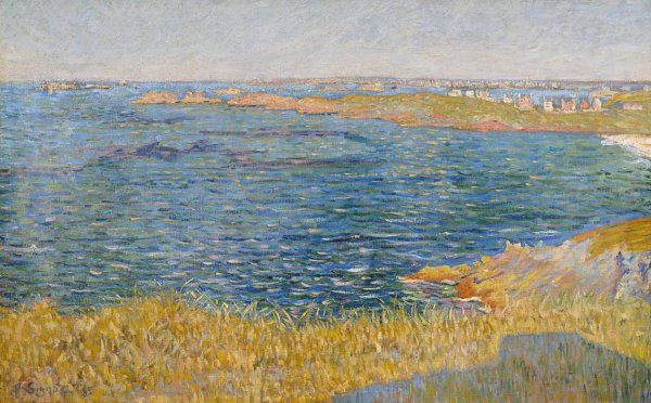 Saint-Briac. La Pomeliere  by Paul Signac - Hand-Painted Oil Painting Reproduction