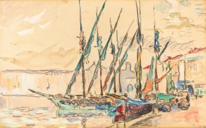St Tropez by Paul Signac Oil Painting