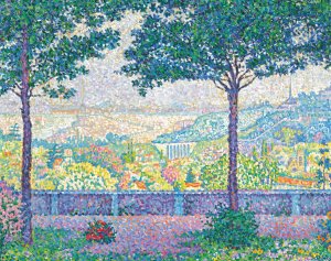Terrasse De Meudon by Paul Signac Oil Painting