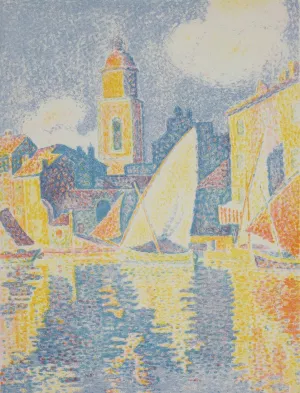 The Port of St. Tropez by Paul Signac Oil Painting