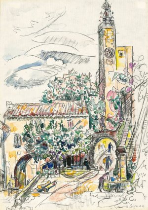 Vaison by Paul Signac Oil Painting
