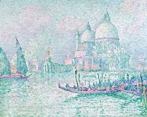 Venise. La Salute. Vert by Paul Signac Oil Painting