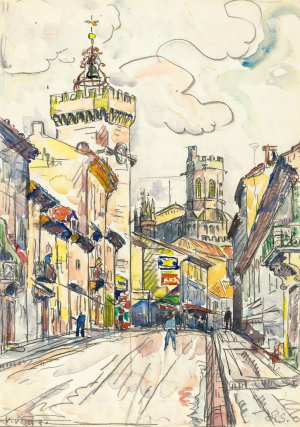 Viviers by Paul Signac Oil Painting
