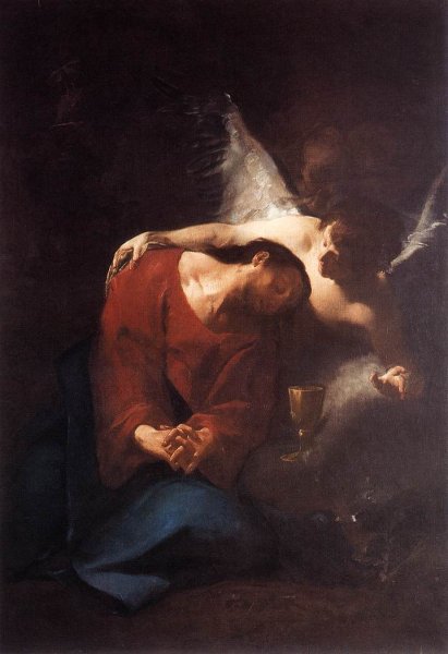 Christ Comforted by an Angel