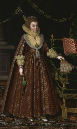 Elizabeth, Countess of Kellie by Paul Van Somer Oil Painting