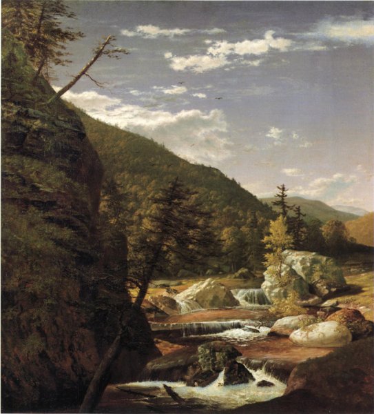 Main Product Photo of Mountain Pools Painting by Paul Weber