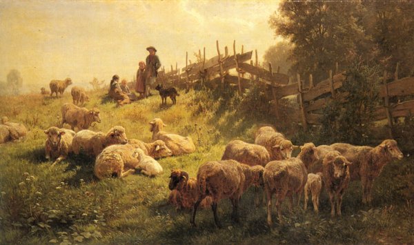Main Product Photo of Near Obersdorf Bavaria Painting by Paul Weber