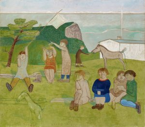 Young Amazons by Paul Wilde Oil Painting