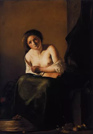 Ariadne by Paulus Bor Oil Painting