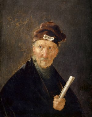 Tronie by Paulus Lesire Oil Painting