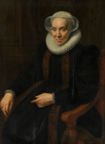 Main Product Photo of Portrait of Maria van Utrecht  Painting by Paulus Moreelse