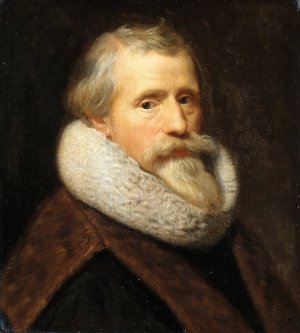 Self-Portrait by Paulus Moreelse Oil Painting