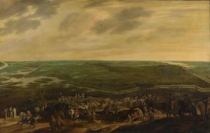 The defeated Spanish Garrison leaving 's-Hertogenbosch, 17 September 1629 by Pauwels Van Hillegaert Oil Painting