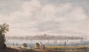 Albany, New York by Pavel Petrovich Svinin Oil Painting