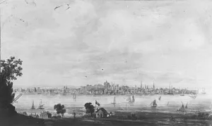 Albany, New York Oil painting by Pavel Petrovich Svinin