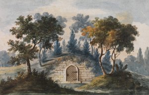 General Washington's Tomb at Mount Vernon by Pavel Petrovich Svinin Oil Painting