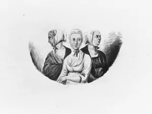 Moravian Sisters Oil painting by Pavel Petrovich Svinin