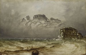 Coastal Landscape by Peder Balke Oil Painting