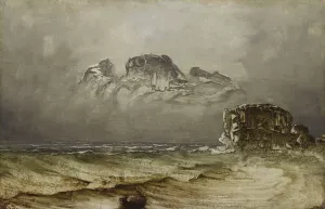 Coastal Landscape by Peder Balke Oil Painting