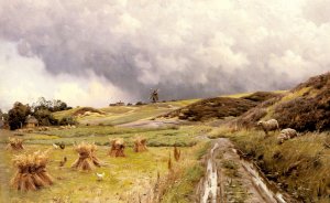 A Pastoral Landscape After a Storm