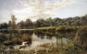 Bollemosen by Peder Mork Monsted - Oil Painting Reproduction