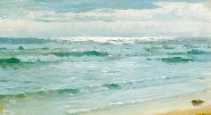 Mar en Skagen Oil painting by Peder Severin Kroyer